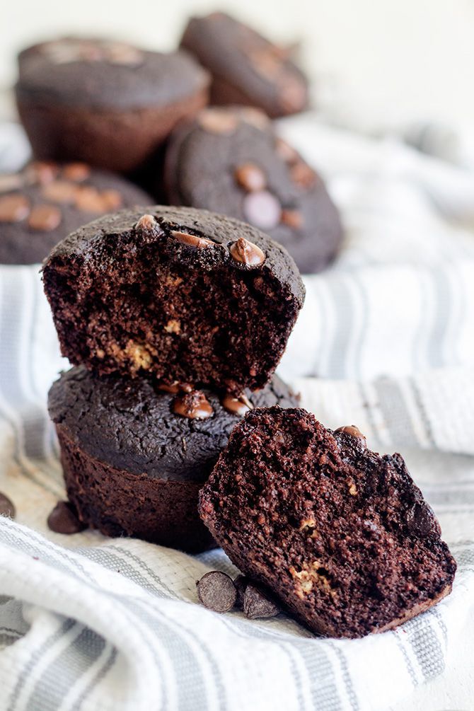 Low-Cal Chocolate Muffins