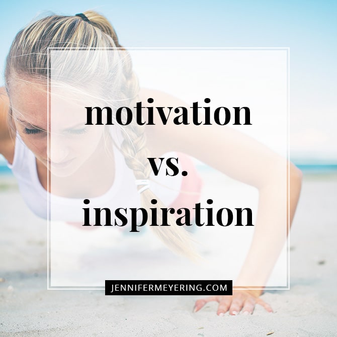 Motivation vs. Inspiration