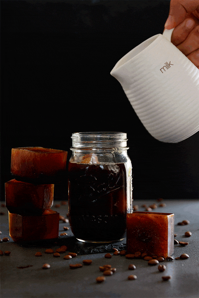 Easy Cold Brew Iced Coffee Gif