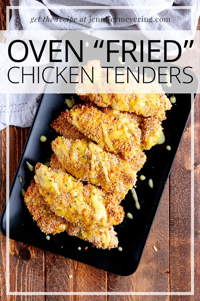 Oven "Fried" Chicken - JenniferMeyering.com