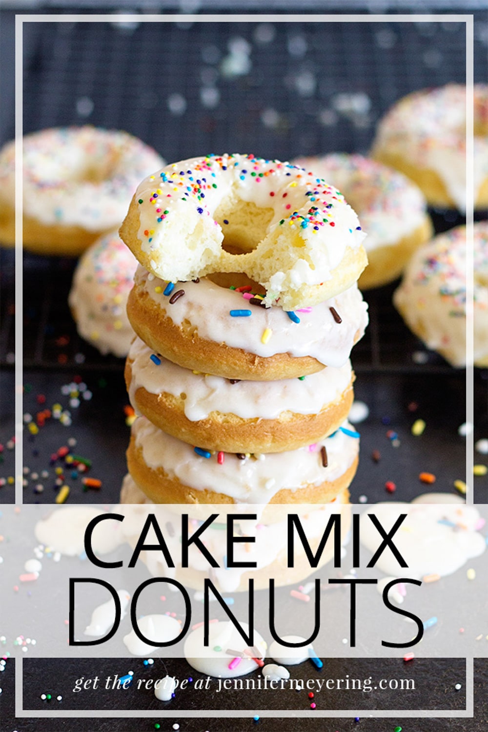 Cake Mix Donuts | JenniferMeyering.com