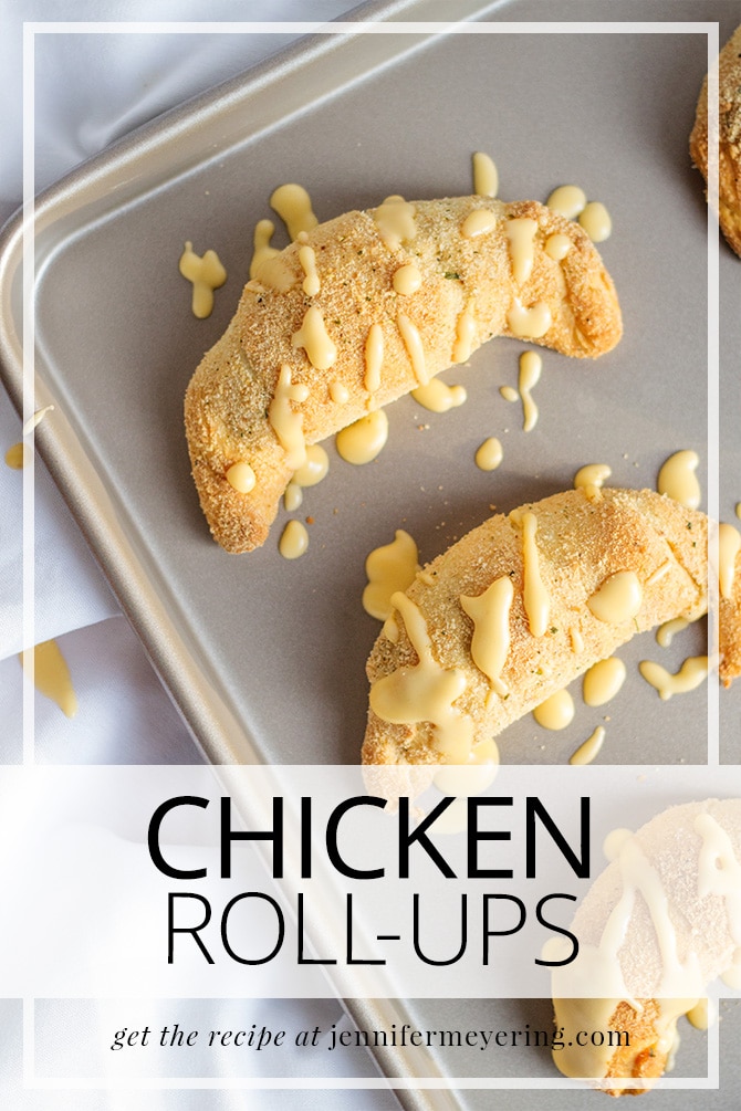 Chicken Roll-Ups | JenniferMeyering.com