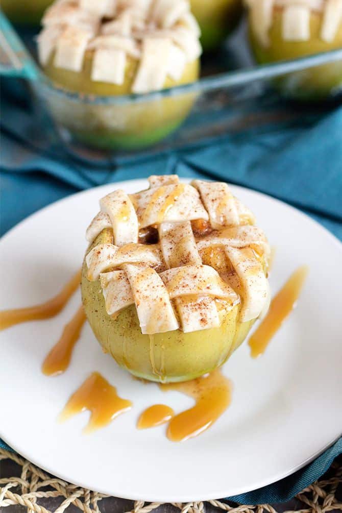 Apple Pie Stuffed Apples