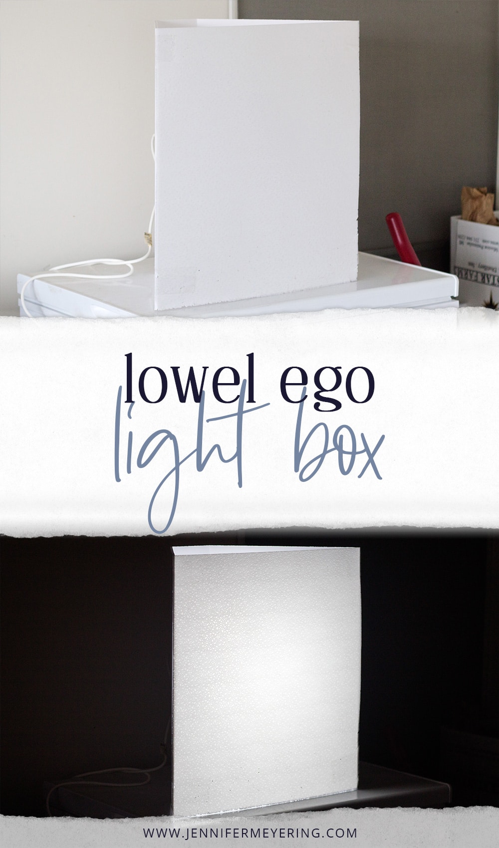 DIY Lowel Ego Light Box - JenniferMeyering.com