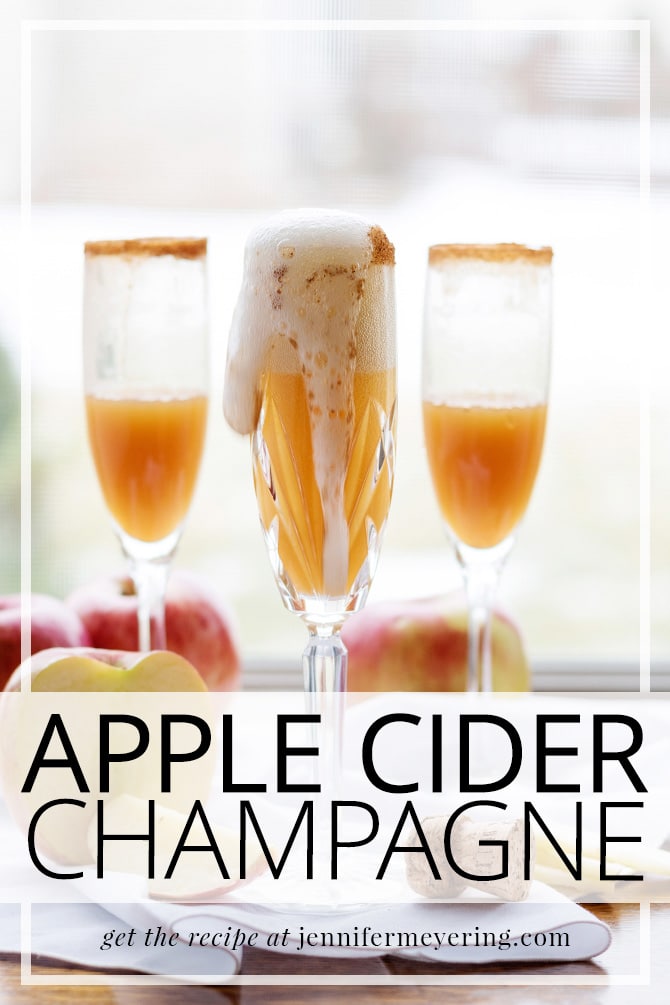 Apple Cider Champagne - JenniferMeyering.com
