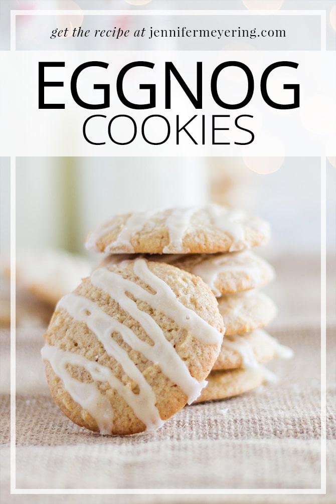 Eggnog Cookies - JenniferMeyering.com