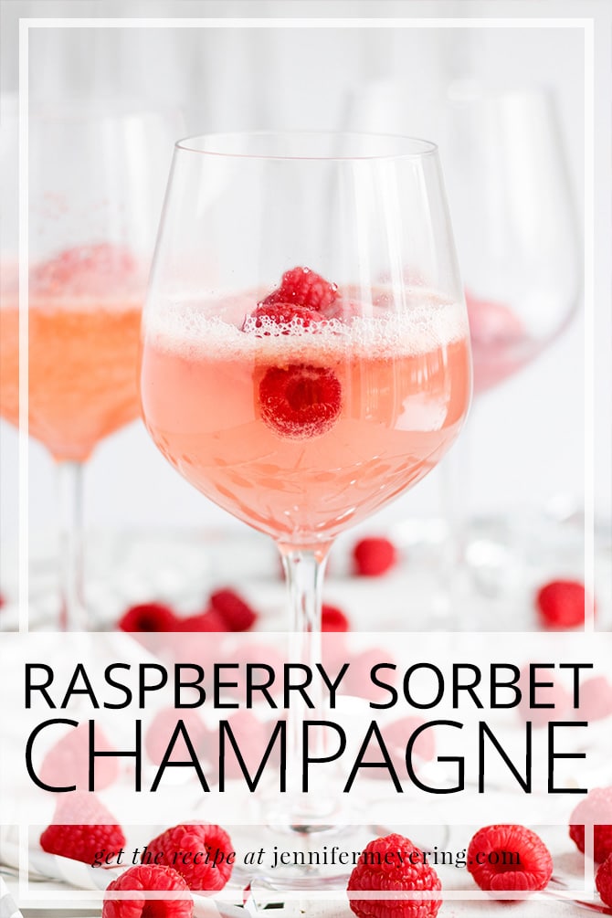 Raspberry Sorbet Champagne - JenniferMeyering.com