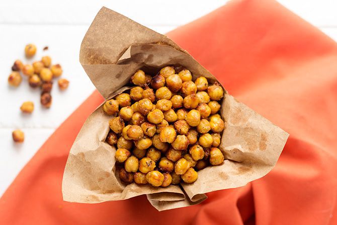 Parmesan Ranch Roasted Chickpeas