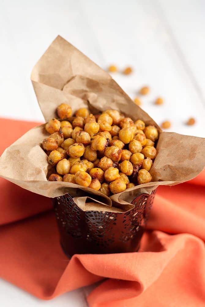 Parmesan Ranch Roasted Chickpeas