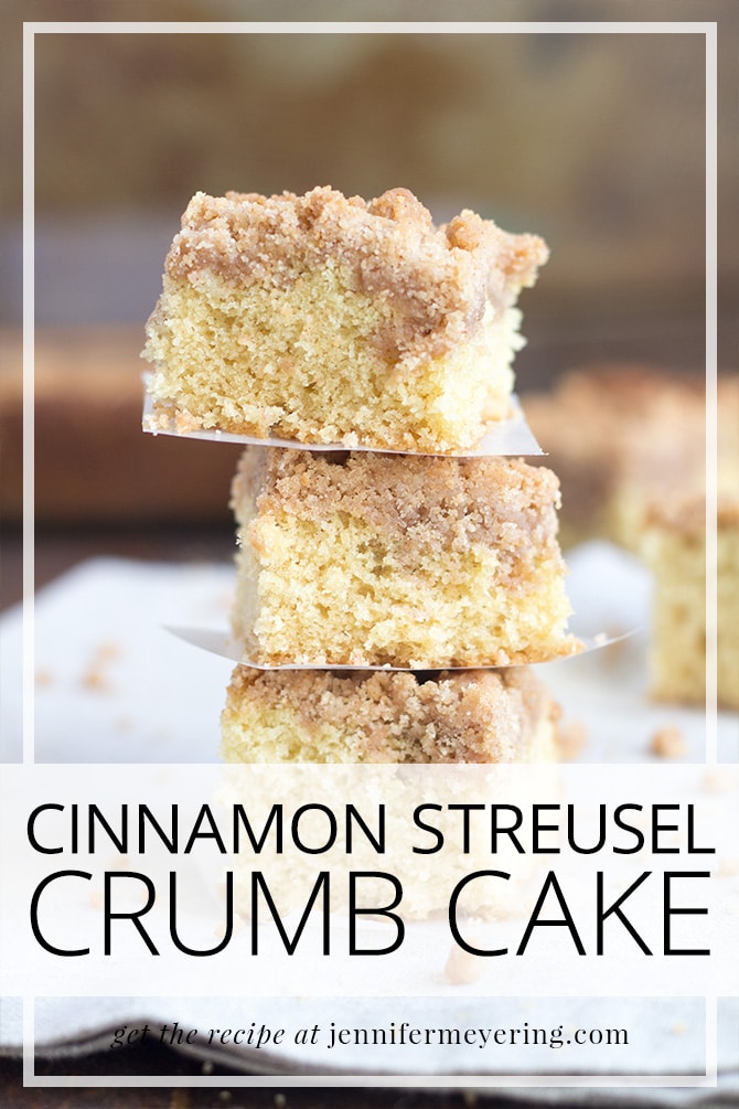 Crumb Cake - JenniferMeyering.com