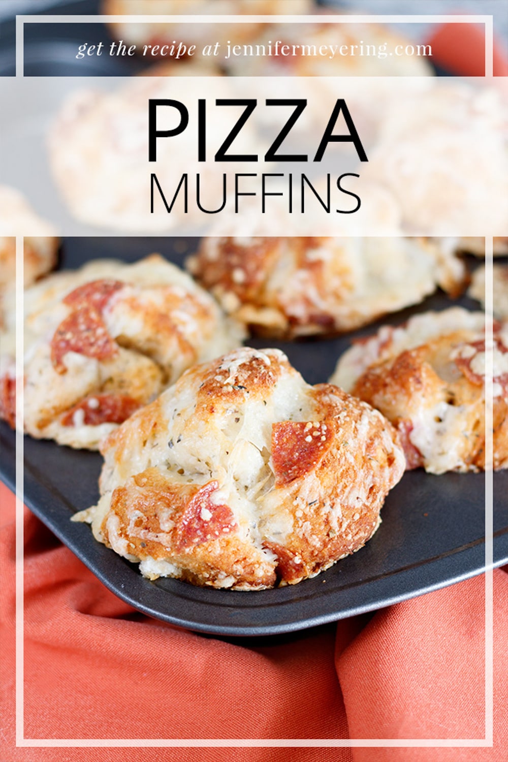 Pizza Muffins - JenniferMeyering.com