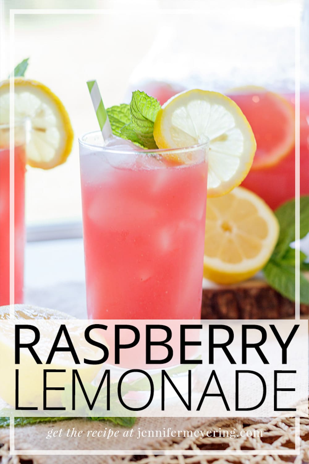 Raspberry Lemonade - JenniferMeyering.com