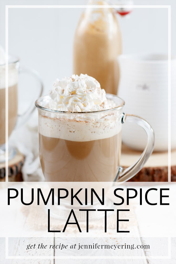 Pumpkin Spice Latte - JenniferMeyering.com