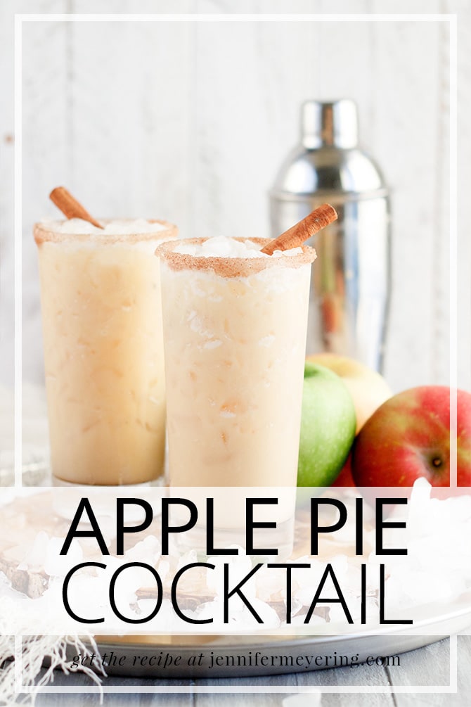 Apple Pie Cocktail - JenniferMeyering.com