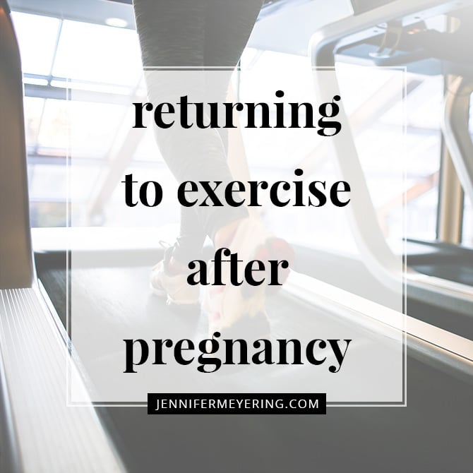 Returning To Exercise After Pregnancy