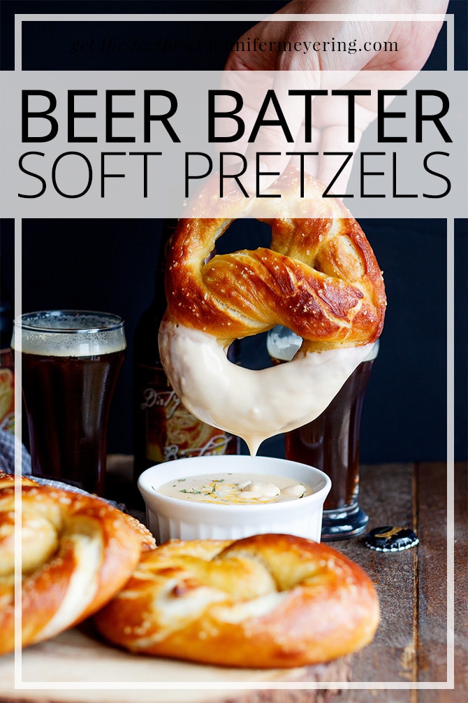 Beer Soft Pretzels - JenniferMeyering.com
