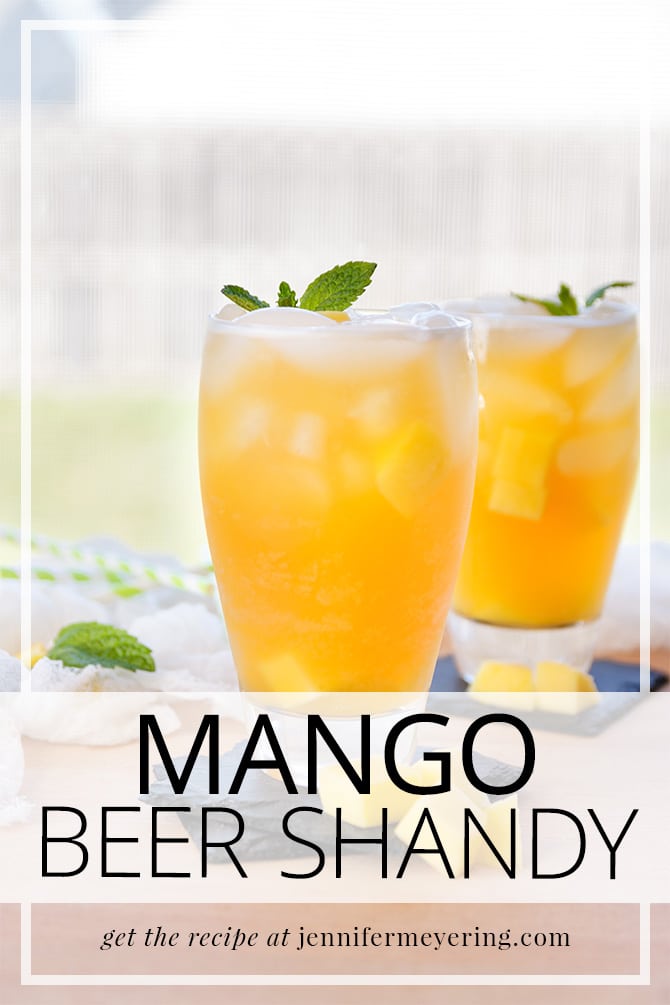 Mango Beer Shandy - JenniferMeyering.com