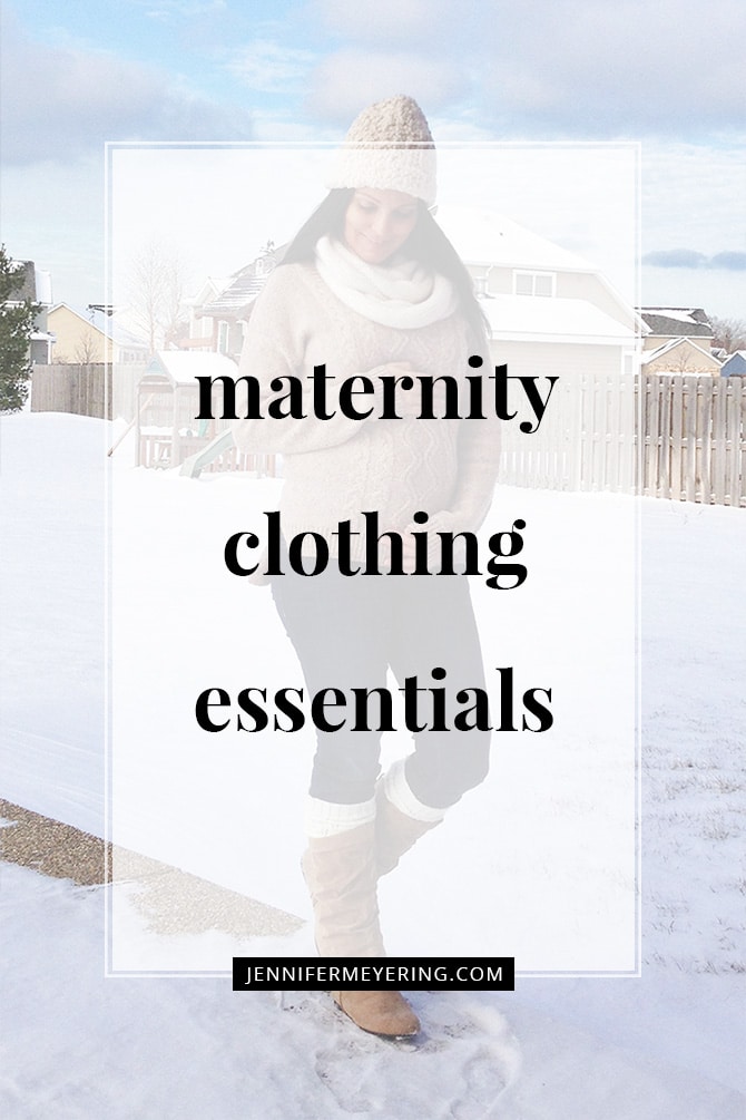 Maternity Clothing Essentials - JenniferMeyering.com