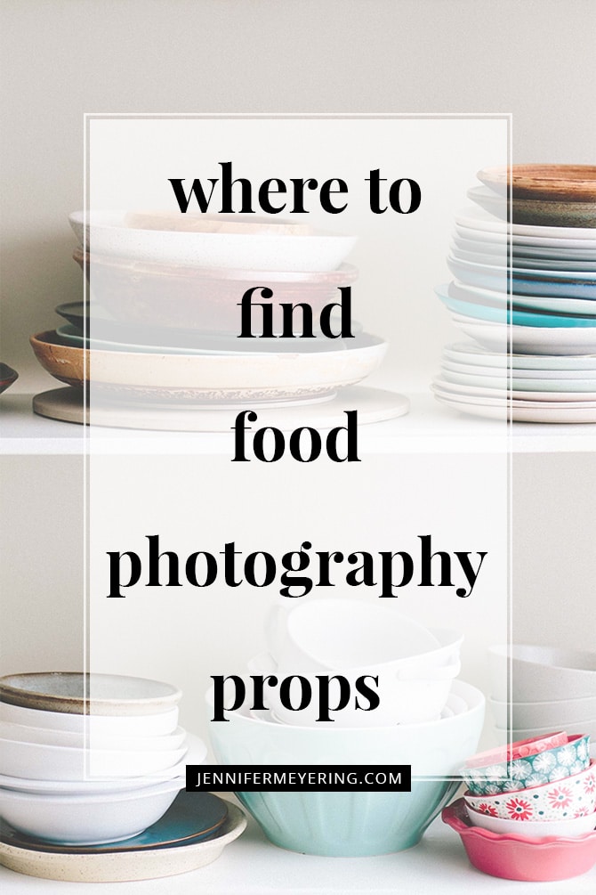 Where to Find Food Photography Props - JenniferMeyering.com