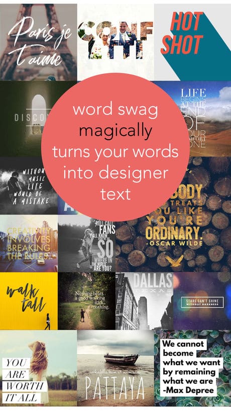 Word Swag App