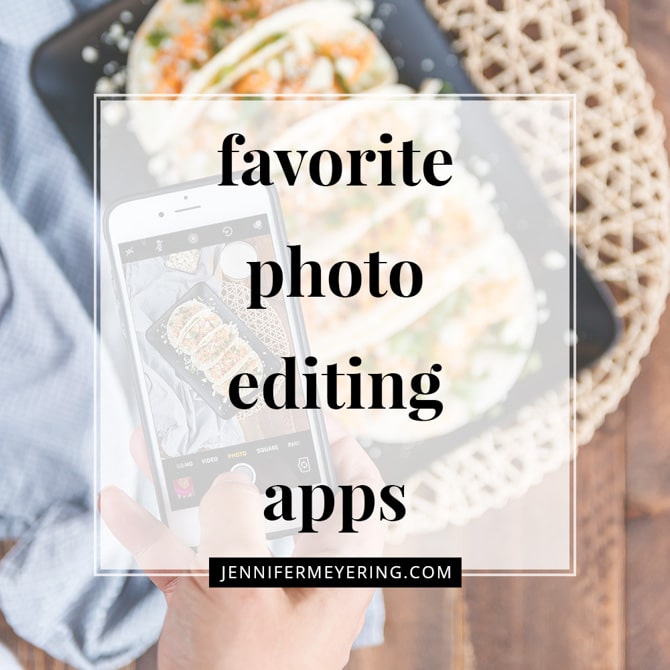 Favorite Photo Editing Apps