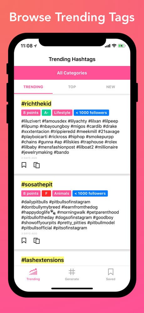Hashtag Expert For Ig App
