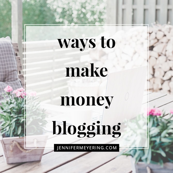 Ways To Make Money Blogging