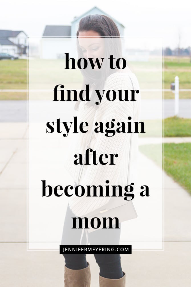 How to Find Your Style Again After Becoming a Mom