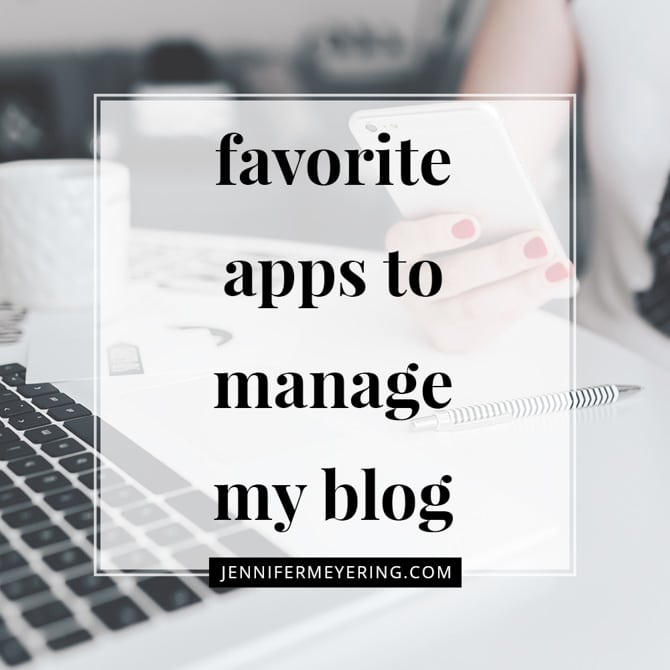 Favorite Apps To Manage My Blog