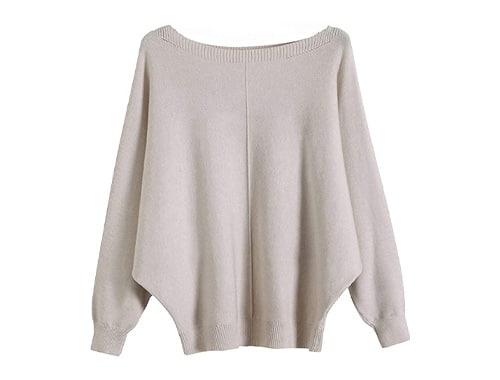 Knitted Dolman Sweater