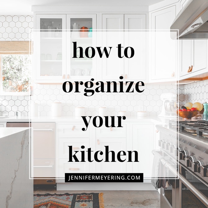 How To Keep Your Kitchen Organized