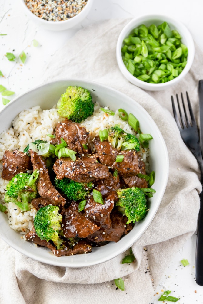 Ginger Soy Beef & Broccoli