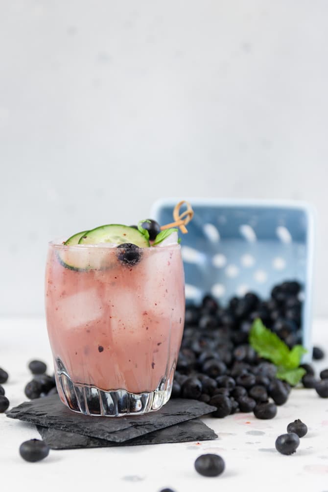 Berry Cucumber Moscow Mule