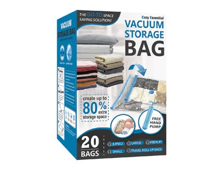 20 Pack Vacuum Storage Bags