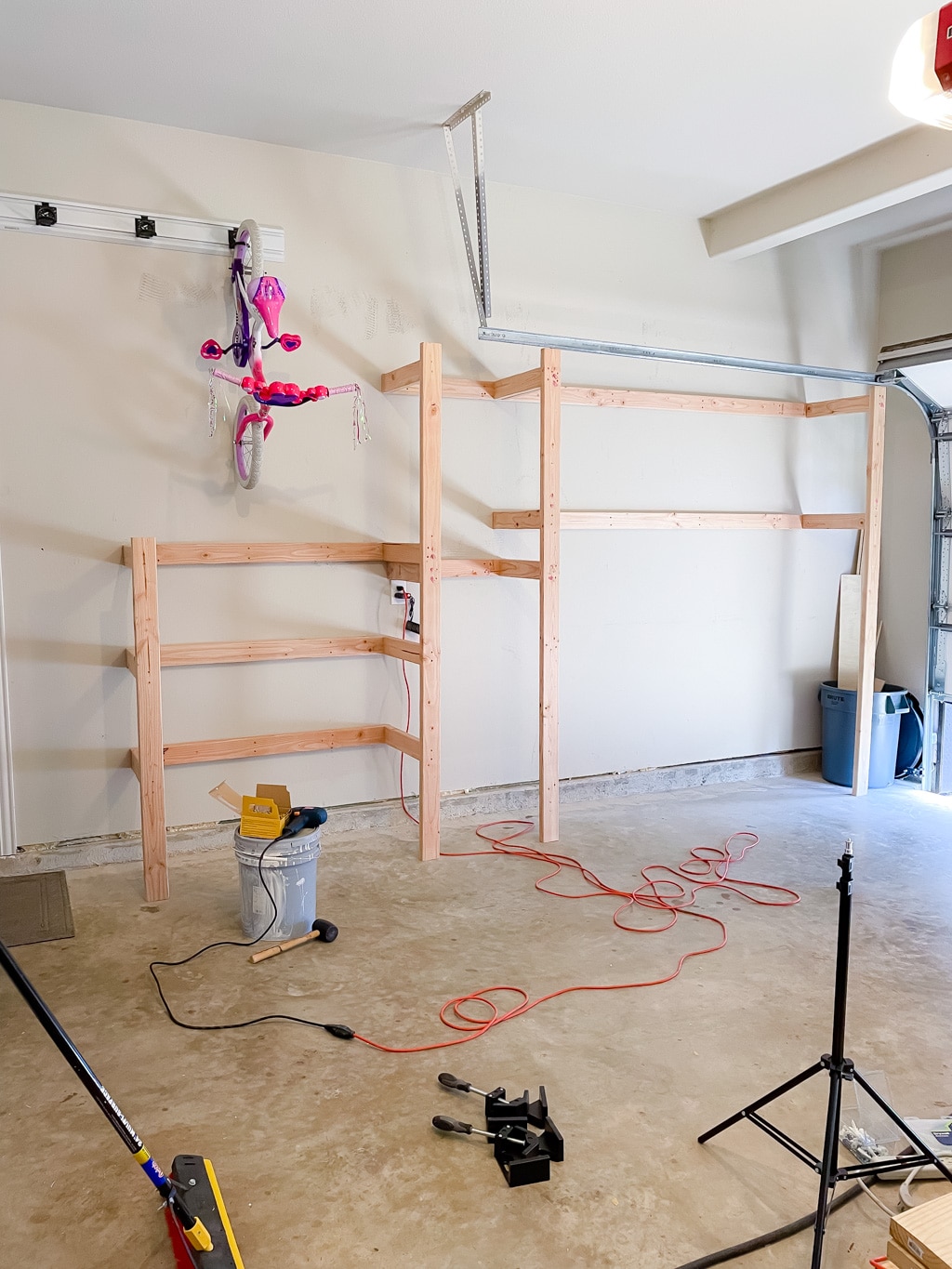 Garage Reno: Phase I And Ii - Progress