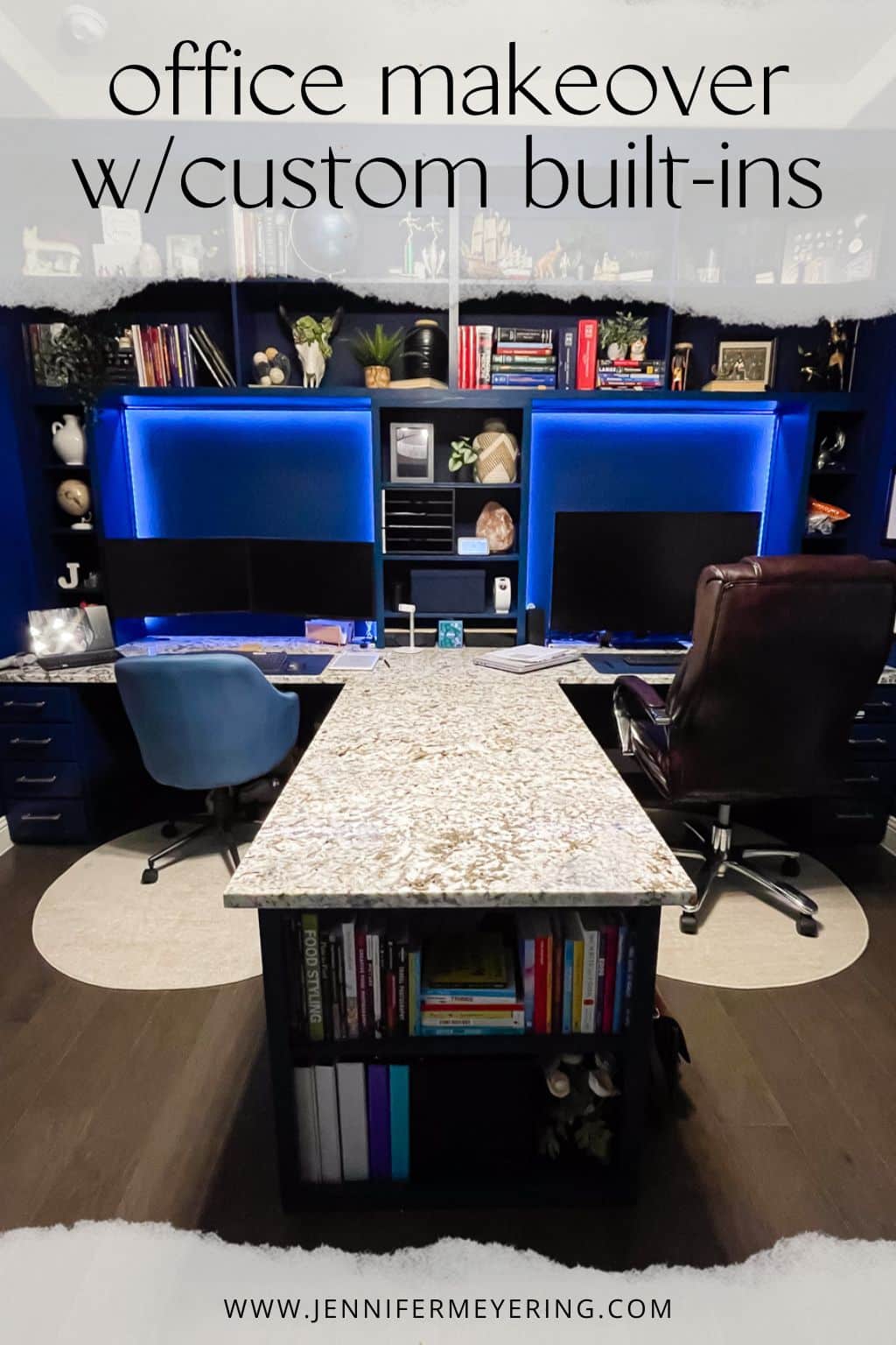 Office Makeover - JenniferMeyering.com