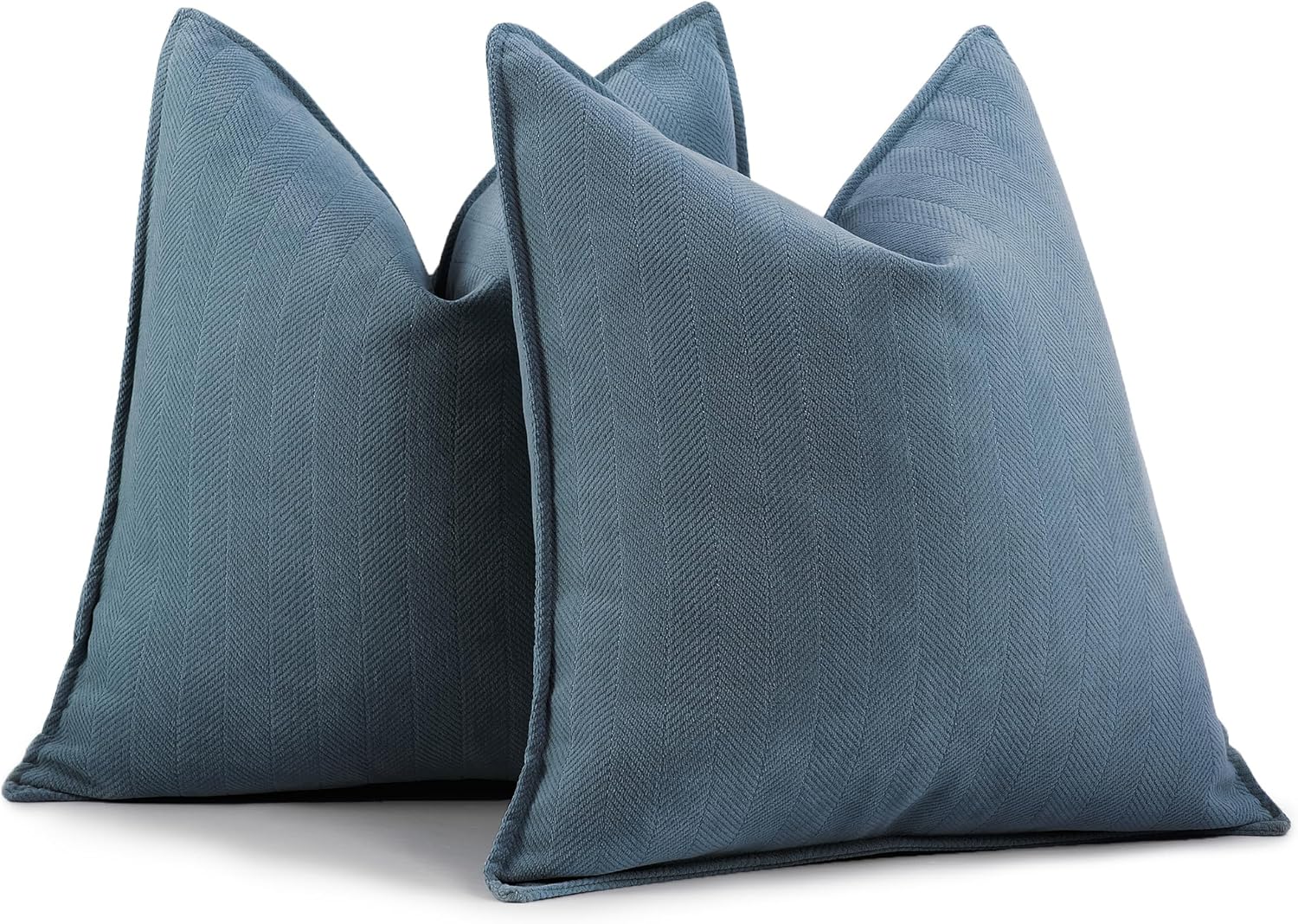 Dusty Blue Pillow Covers