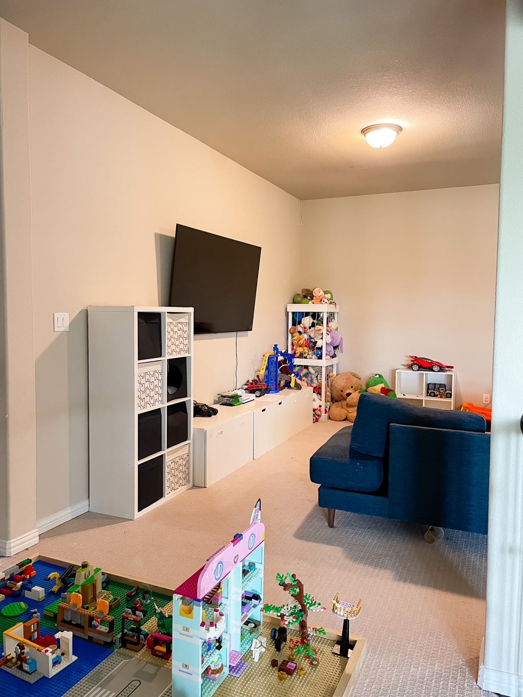 Before And After: Our Kids' Playroom Makeover 2 Before And After Our Kids Playroom Makeover 1