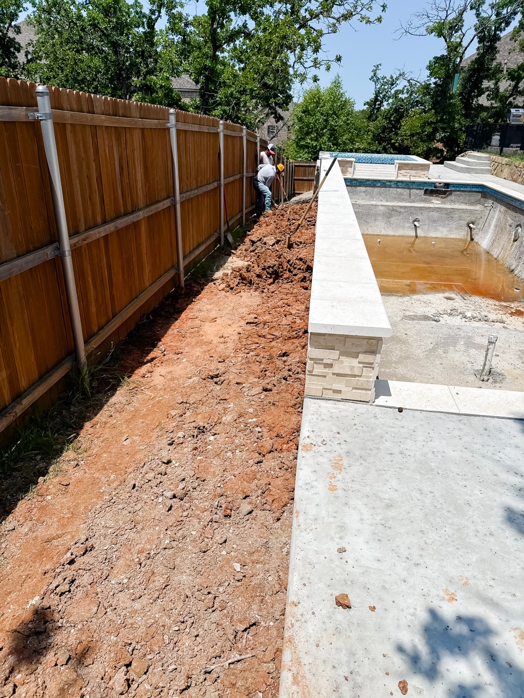 Backyard Pool Transformation: Our In-Ground Pool Build 19 Landscaping 1