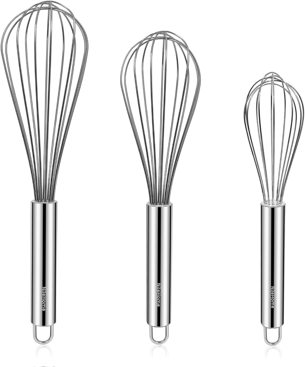 Scallion Dill Cream Cheese Sauce 11 Stainless Steel Wire Whisk Set
