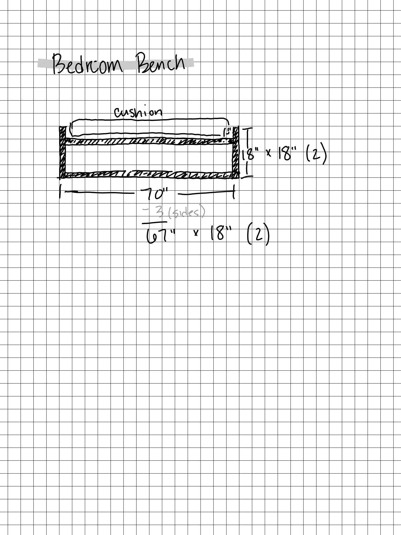 Diy Upholstered Bench: Entryway Or Bedroom 1 Diy Upholstered Bedroom Bench 1