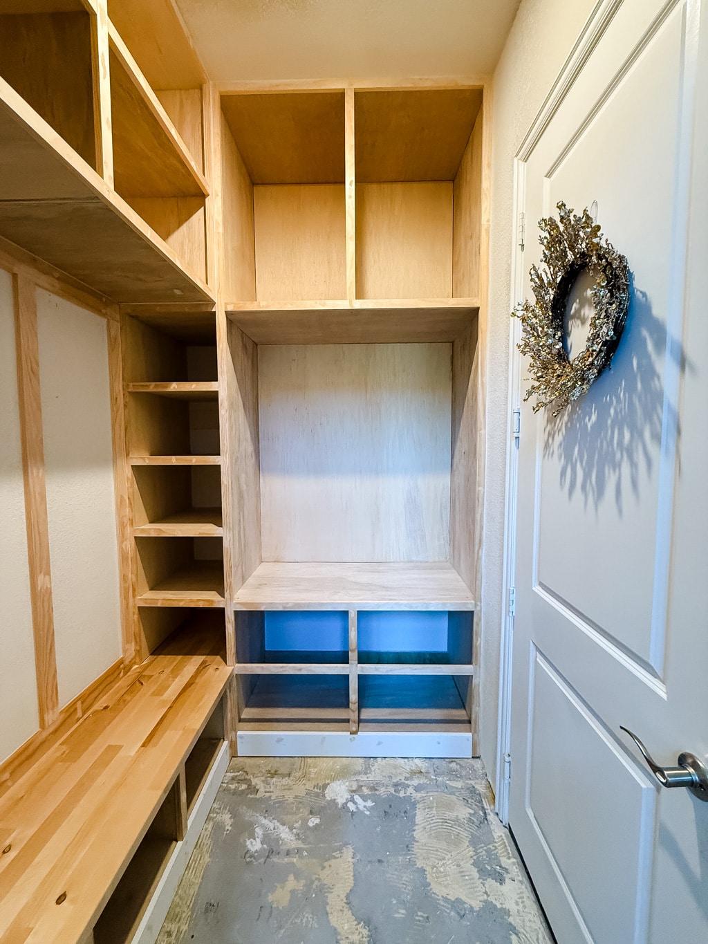 DIY Mudroom Upgrade: Custom Storage, Built-Ins, and Family Function 18 diy mudroom upgrade 17