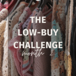 The Low-Buy Challenge: Month 2 4 The Low Buy Challenge : Month 2
